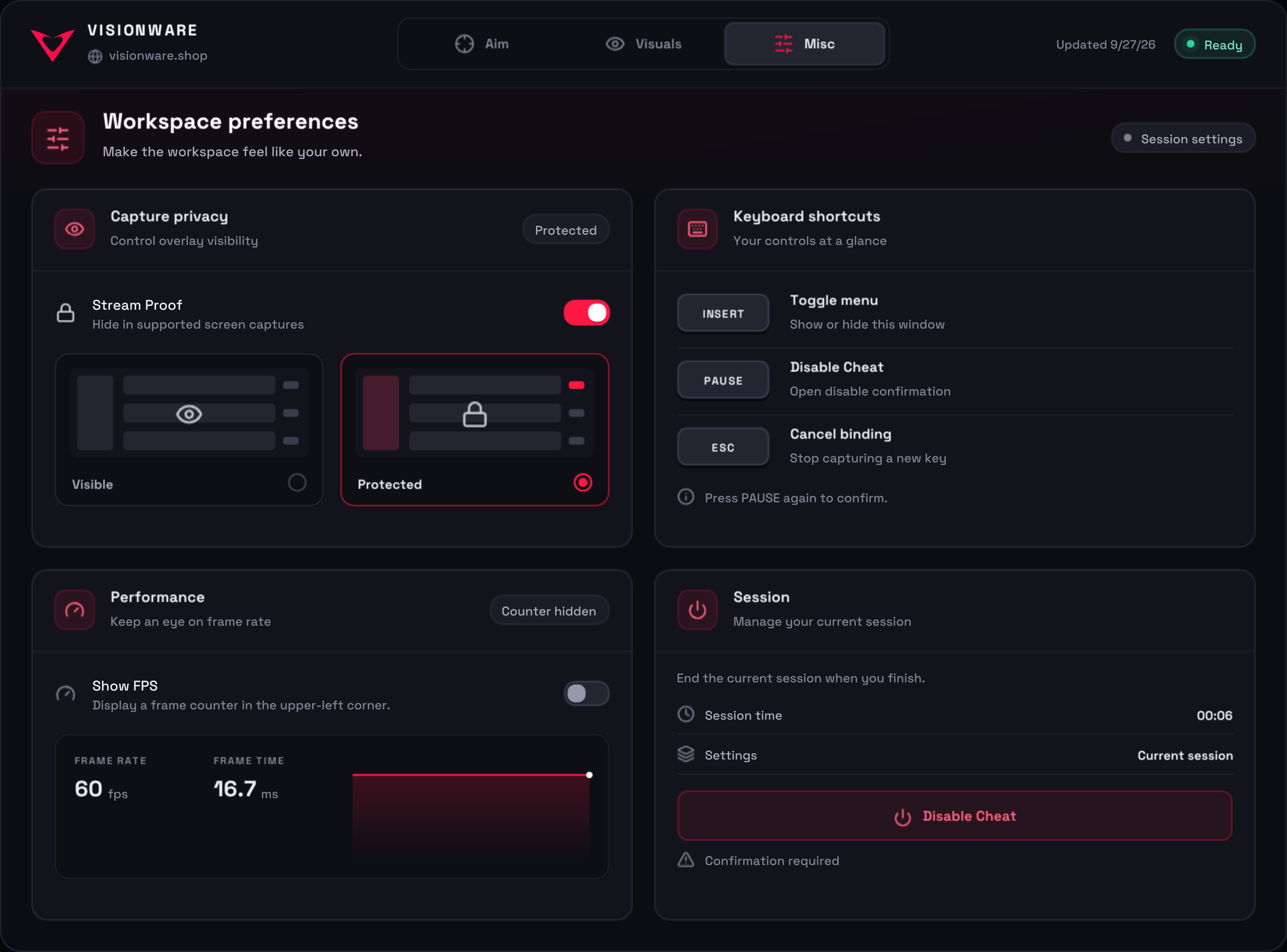 BloodStrike Cheat — Misc