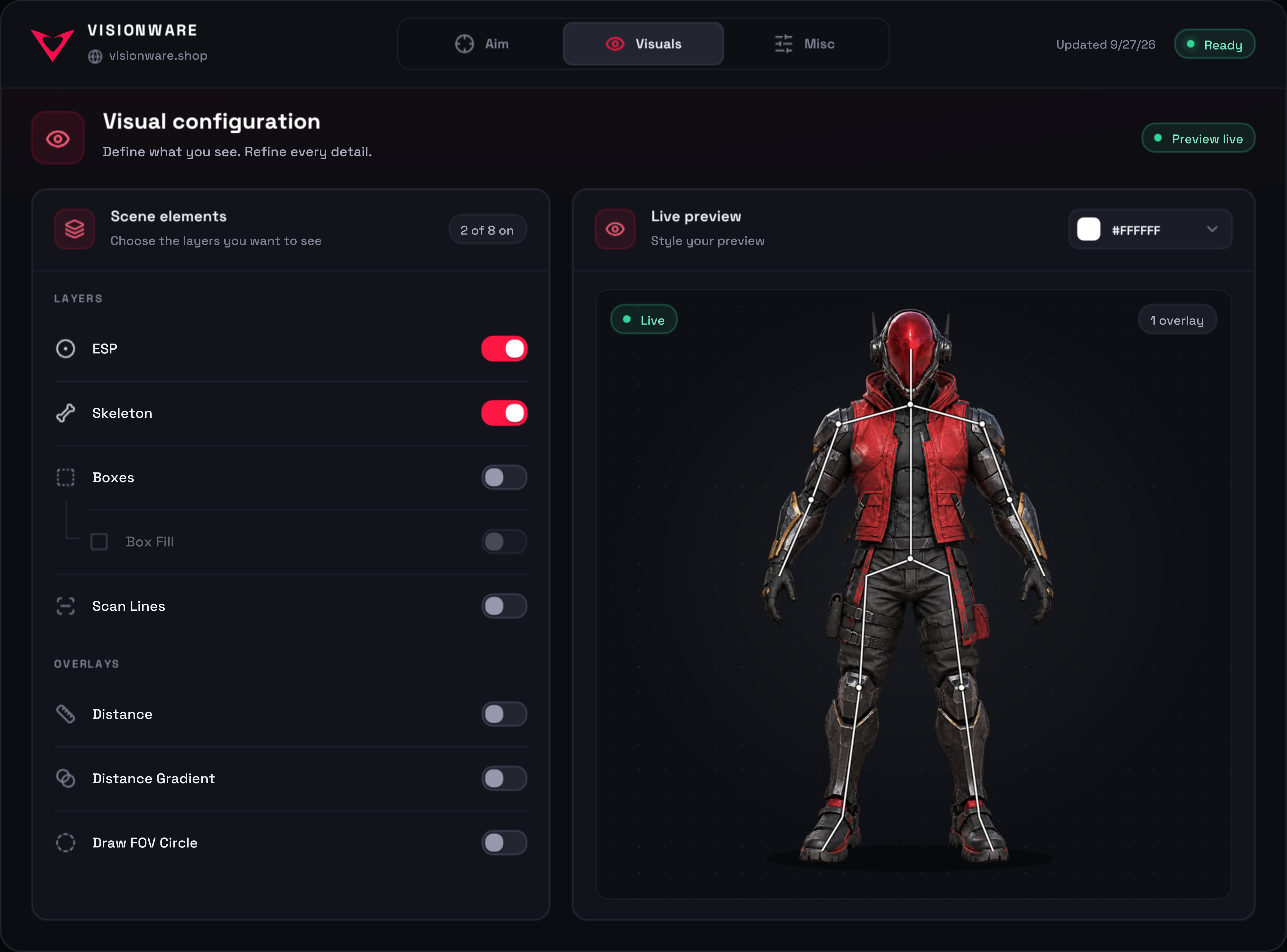 BloodStrike Cheat — Visuals